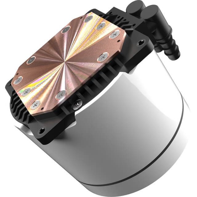 Alpenföhn compatible Gletscherwasser 360 Komplett-Wasserkühlung, ARGB - weiß